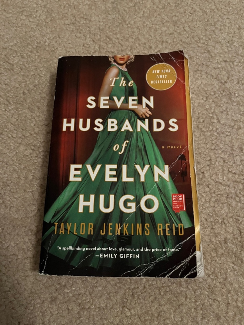 The Seven Husbands of Evelyn Hugo by Taylor Jenkins Reid - Green Cover